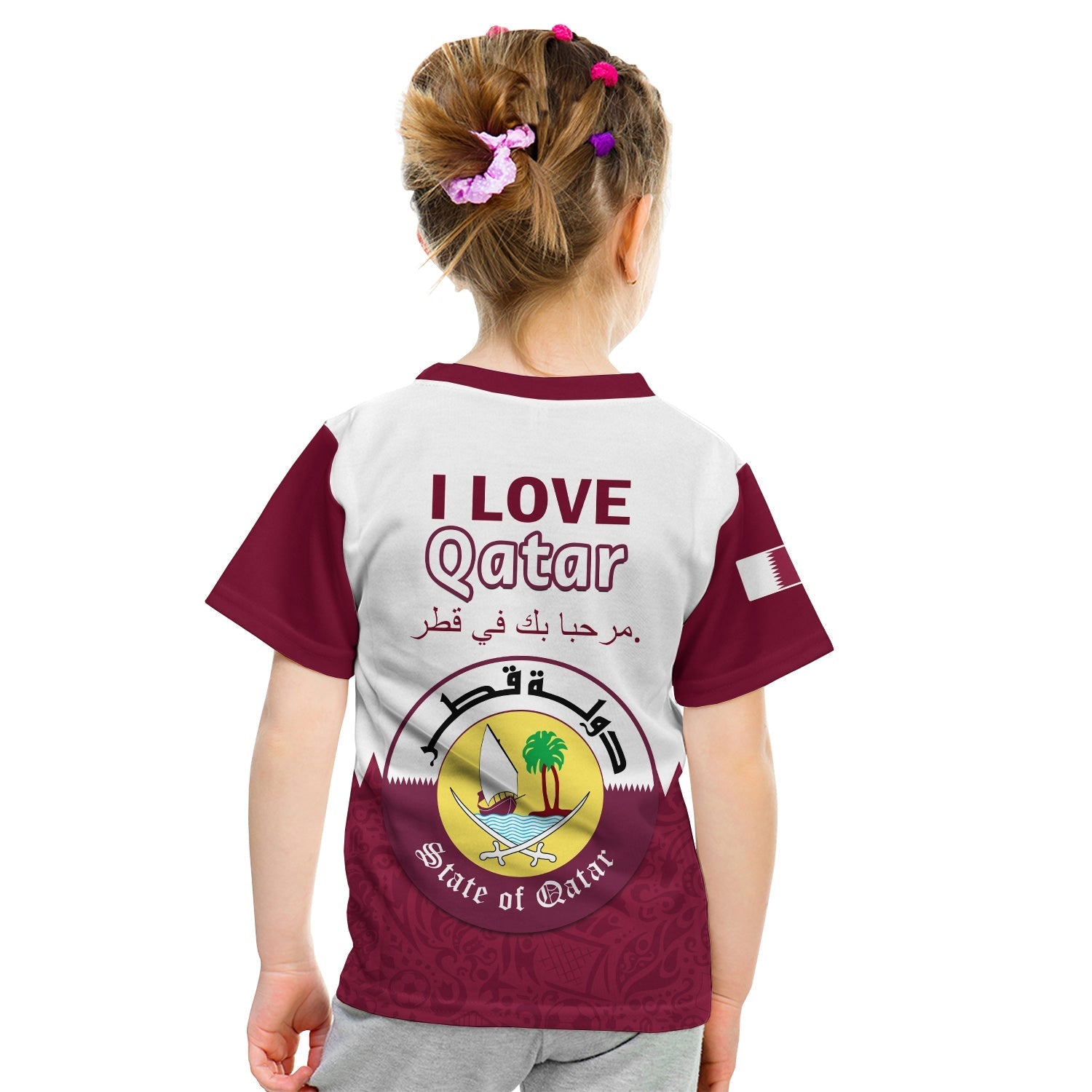 Qatar T-Shirt Laeeb Mascot World Cup 2022 Welcome To Qatari Graphic Tee