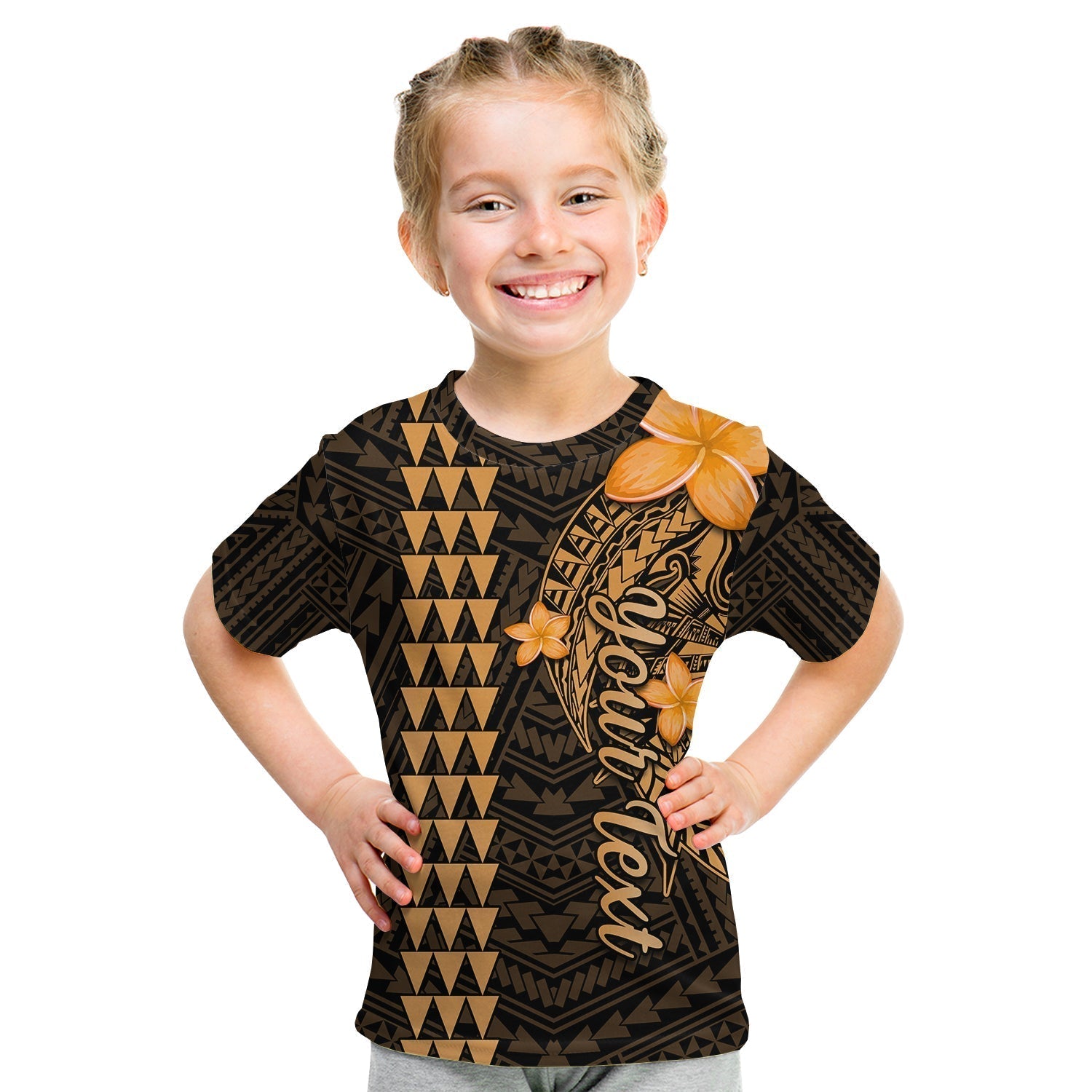Custom Hawaii T-Shirt Kakau Kanaka Maoli Combine Polynesian Shark Ver.01 Graphic Tee