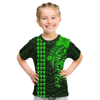Custom Hawaii T-Shirt Kakau Kanaka Maoli Combine Polynesian Shark Ver.02 Graphic Tee