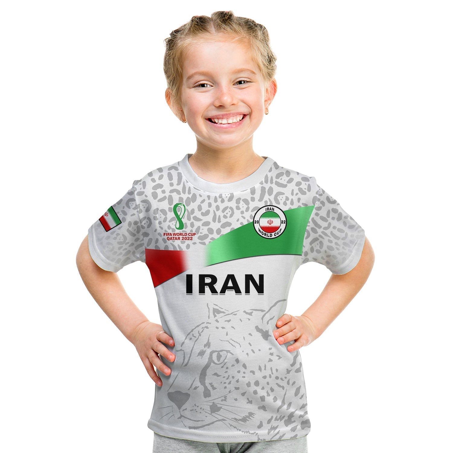 Iran Football T-Shirt Team Melli World Cup 2022 Graphic Tee