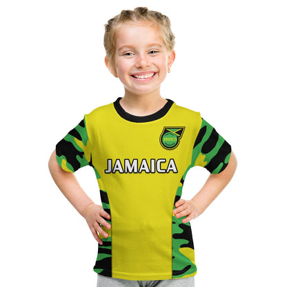 Jamaica Football T-Shirt Reggae Girlz Cup Of Nations Ver.02 Graphic Tee