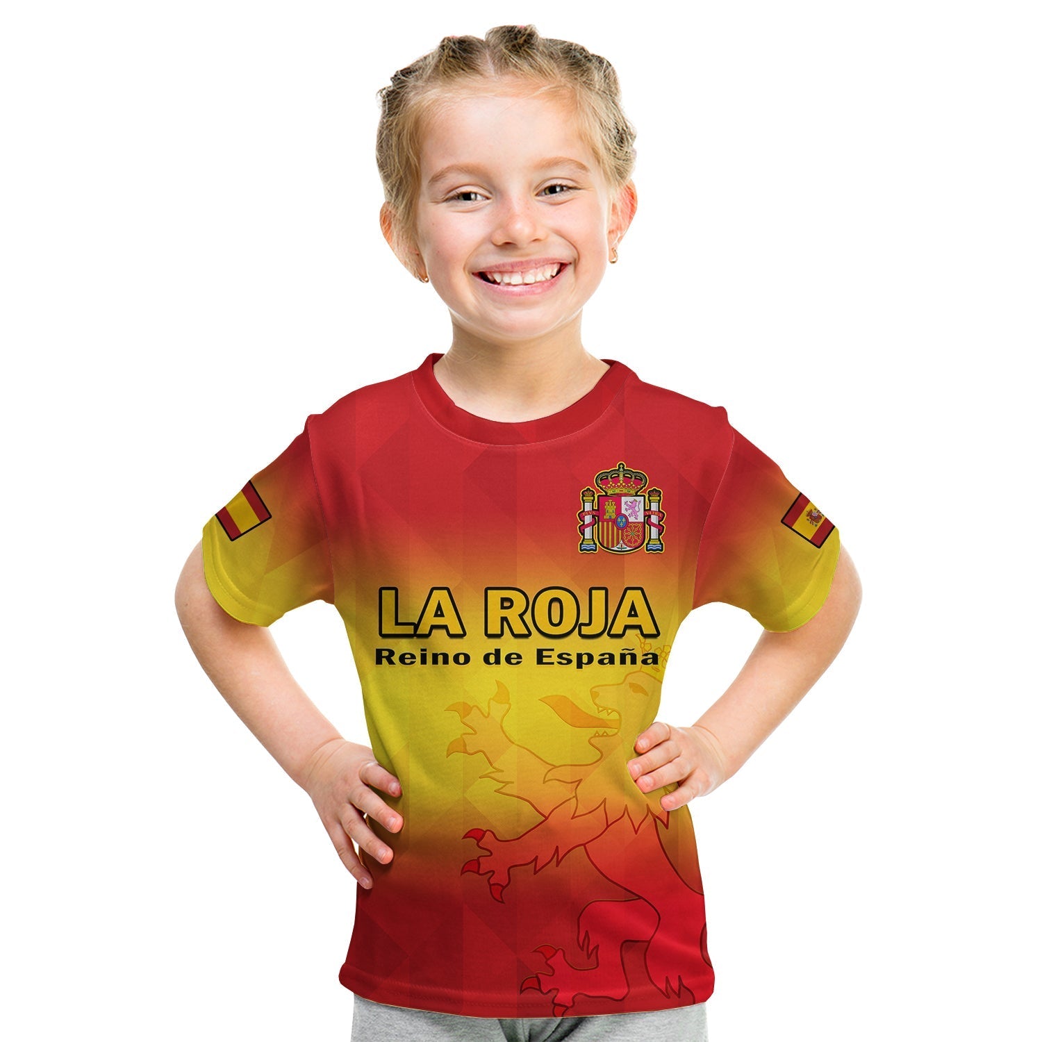 Custom Spain Football T-Shirt La Roja World Cup 2022 Graphic Tee
