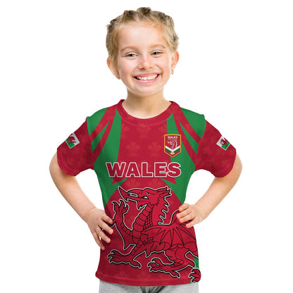 Wales Rugby T-Shirt The Dragons National Team Come On Cymru Graphic Tee