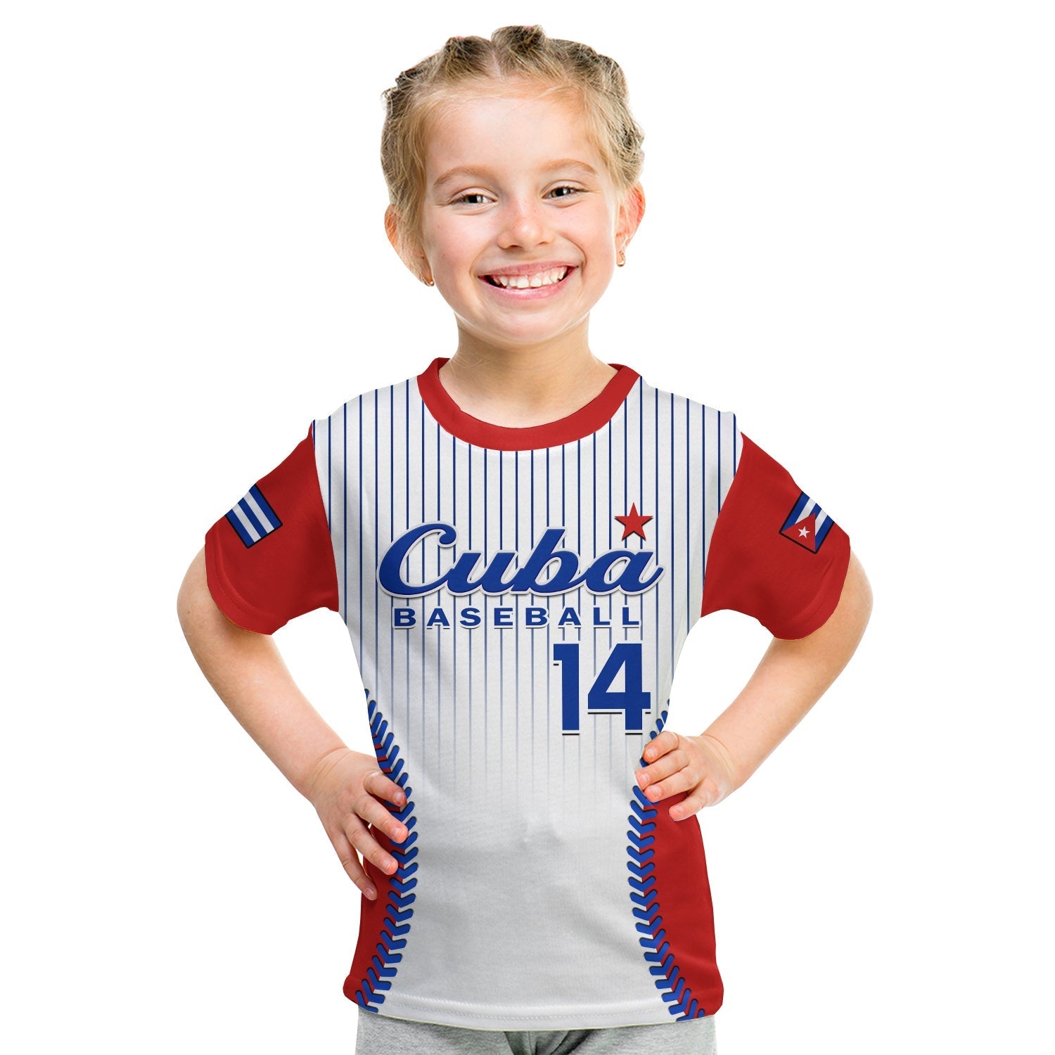 Custom Cuba T-Shirt Baseball Sporty Style Graphic Tee