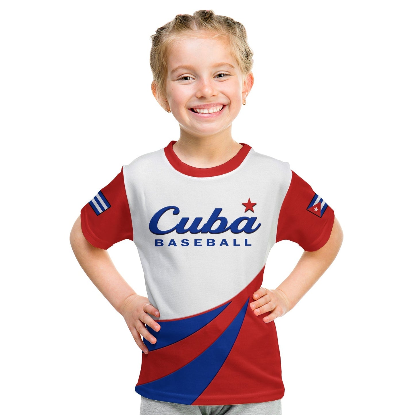 Custom Cuba T-Shirt Baseball Graphic Tee