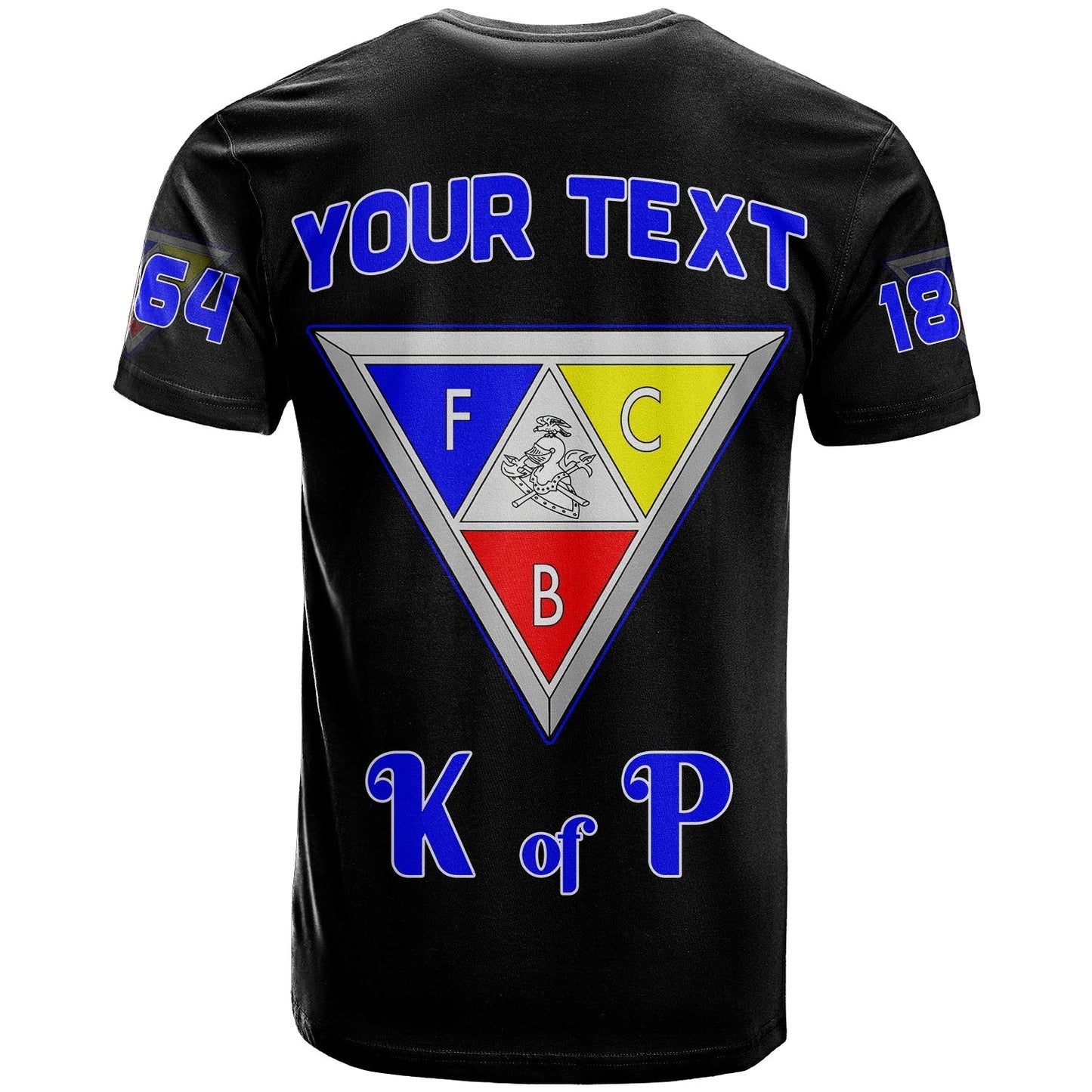 Custom Knights of Pythias T-Shirt Since 1864 Simple Style Graphic Tee