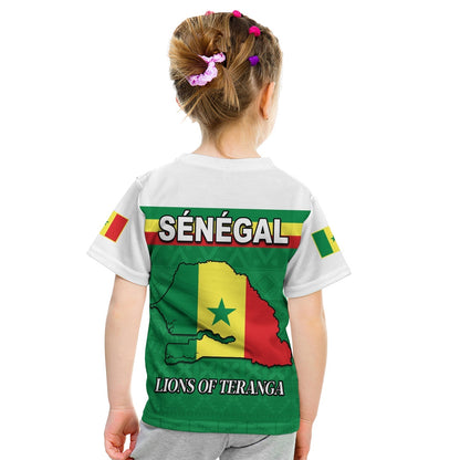 Senegal 2022 Sporty T-Shirt Lions of Teranga Proud Football Graphic Tee