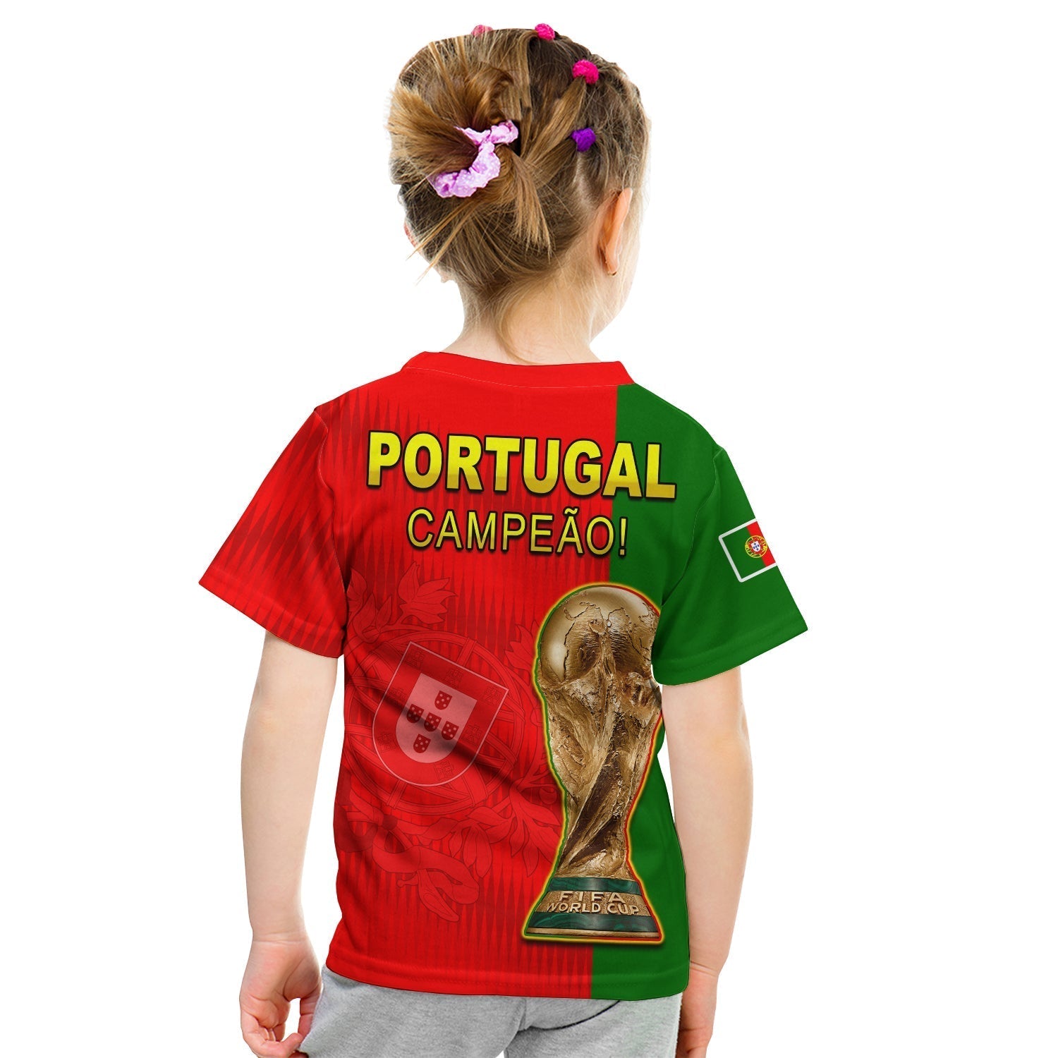 Portugal Football 2022 T-Shirt Style Flag Portuguese Champions Graphic Tee
