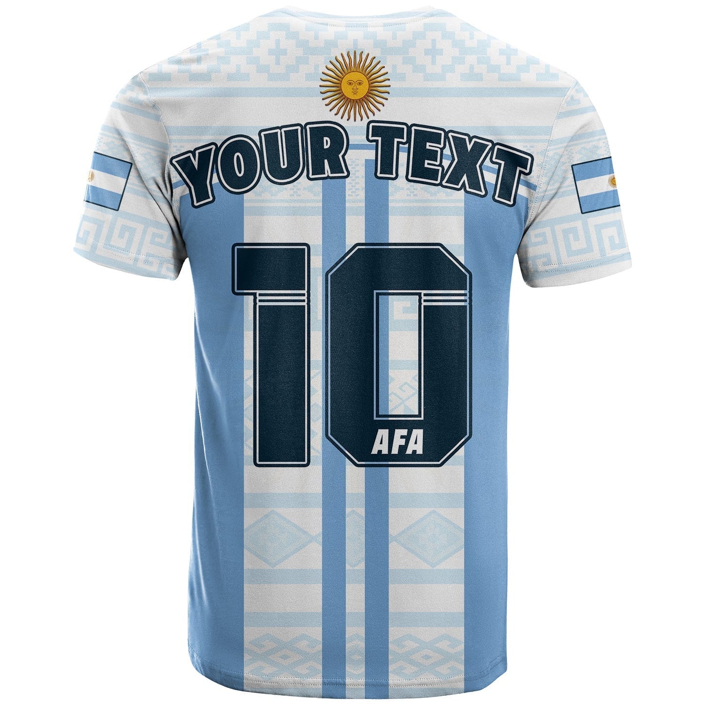 Custom Argentina T-Shirt Football 2022 Vamos La Albiceleste Graphic Tee