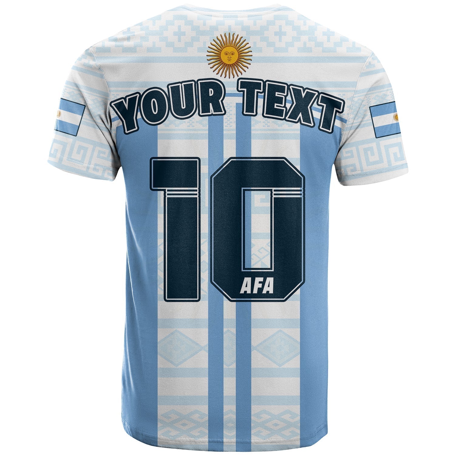 Custom Argentina T-Shirt Football 2022 Vamos La Albiceleste Graphic Tee