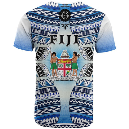 Fiji T-Shirt Kaiviti Fijian Special Tapa Pattern Graphic Tee