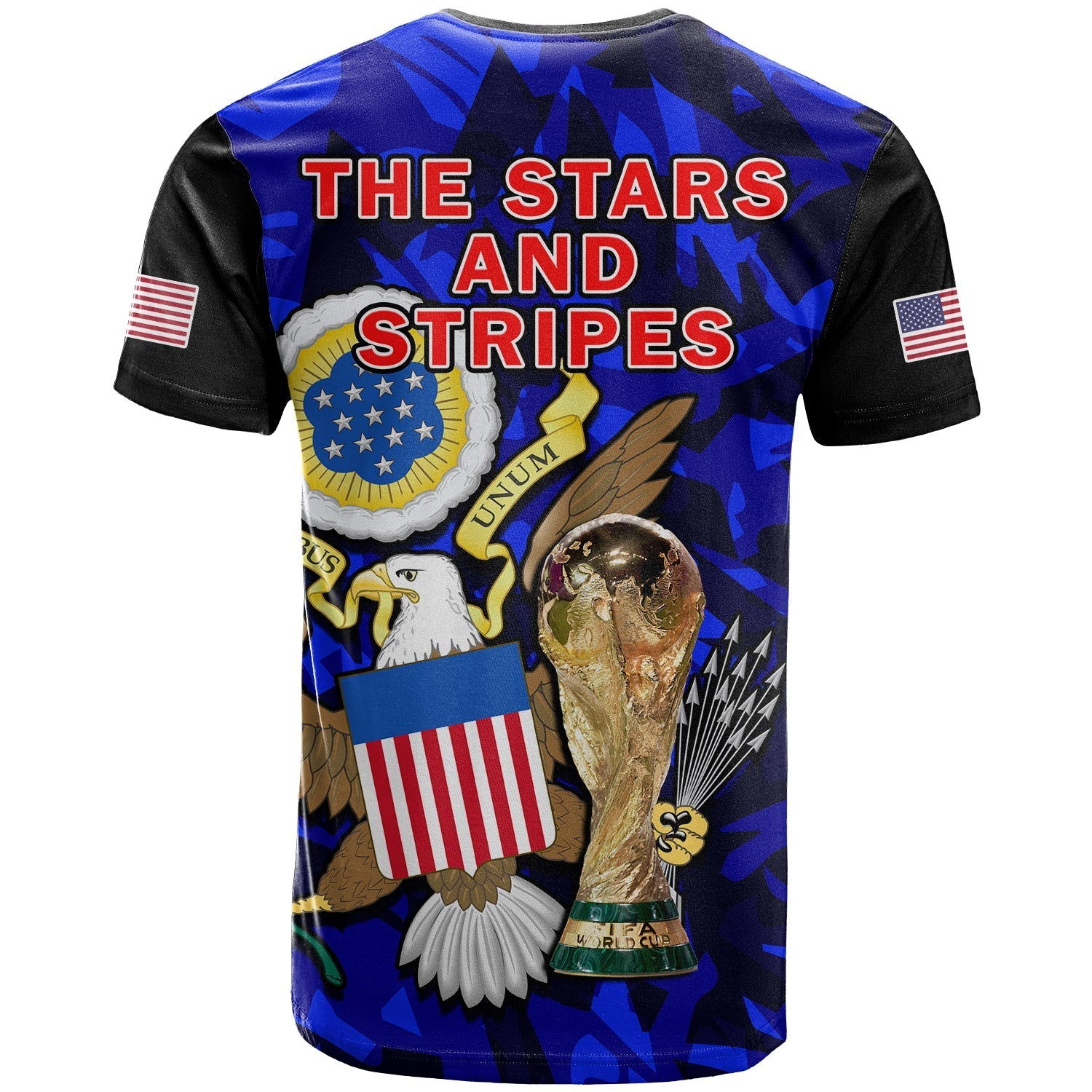 USA Football T-Shirt The Yanks Champions WC 2022 Graphic Tee