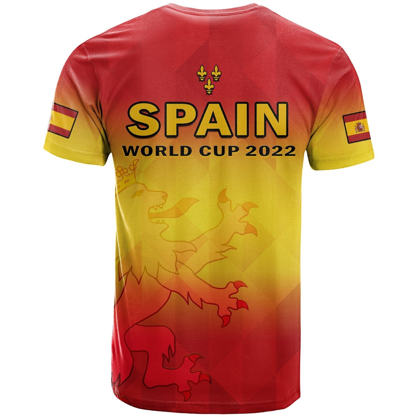 Spain Football Shirt La Roja World Cup 2022 Graphic Tee
