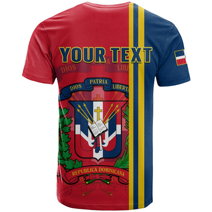 Custom Dominican Republic T-Shirt Happy 179 Years Of Independence Graphic Tee