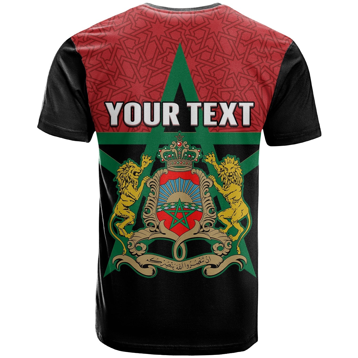Custom Morocco Western Sahara T-Shirt Map Black Moroccan Is Always In My Heart Graphic Tee