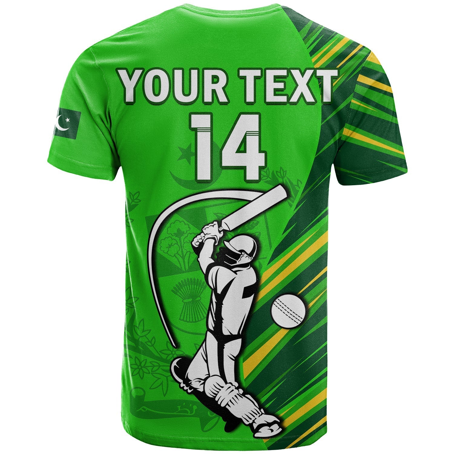 Custom Pakistan Cricket T-Shirt Go Shaheens Simple Style Graphic Tee