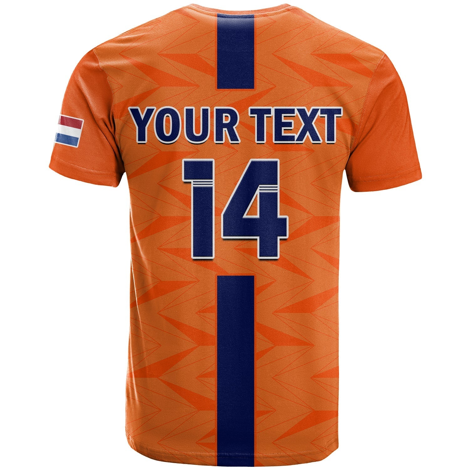 Custom Netherlands Football T-Shirt Holland World Cup 2022 Graphic Tee