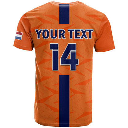 Custom Netherlands Football T-Shirt Holland World Cup 2022 Graphic Tee