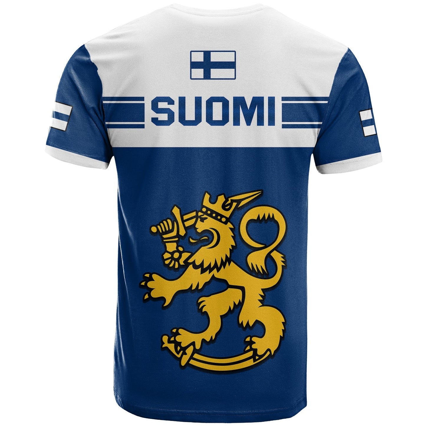 Finland Hockey T-Shirt Come On Suomi Graphic Tee