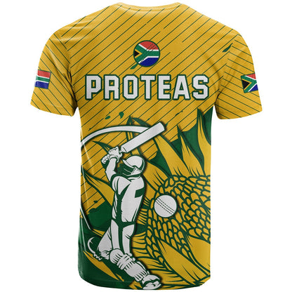 South Africa Cricket T-Shirt Go Proteas Unique Style Graphic Tee