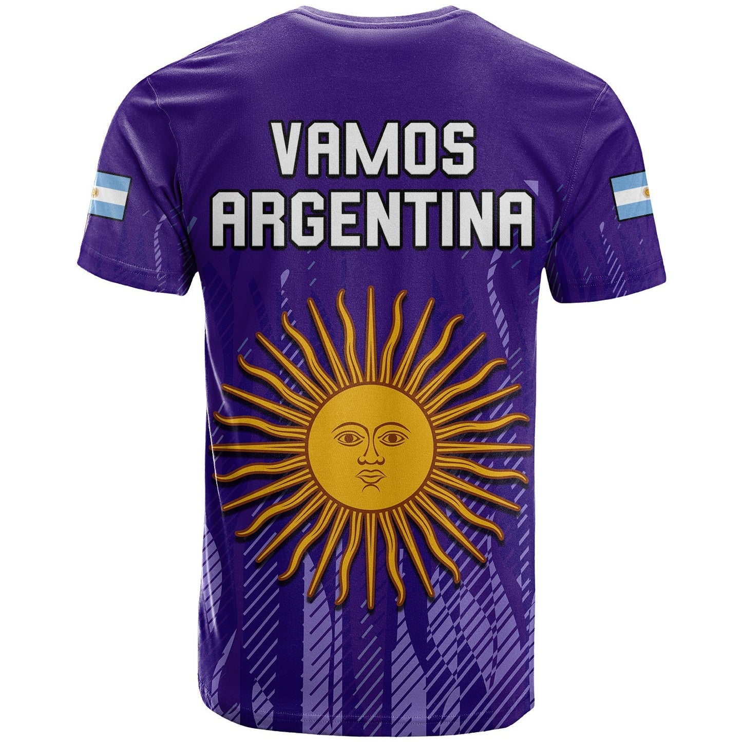 Argentina Football T-Shirt Vamos La Albiceleste 2022 Newest Style Graphic Tee