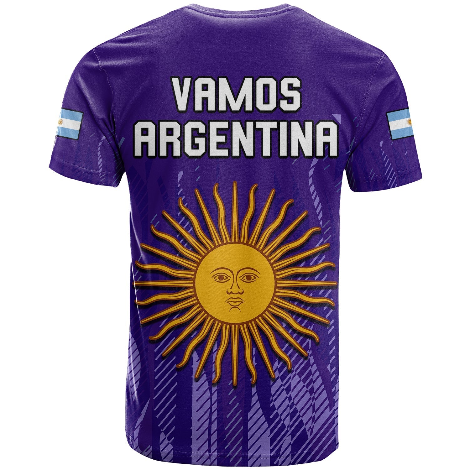 Argentina Football T-Shirt Vamos La Albiceleste 2022 Newest Style Graphic Tee