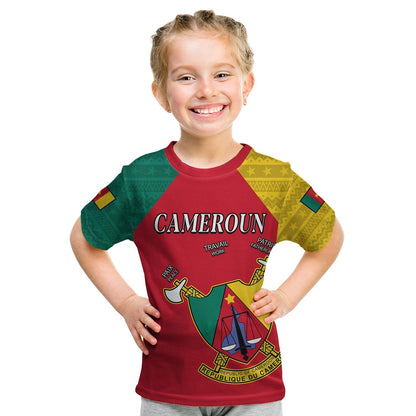Cameroon T-Shirt Independence Day Cameroonians Pattern Graphic Tee