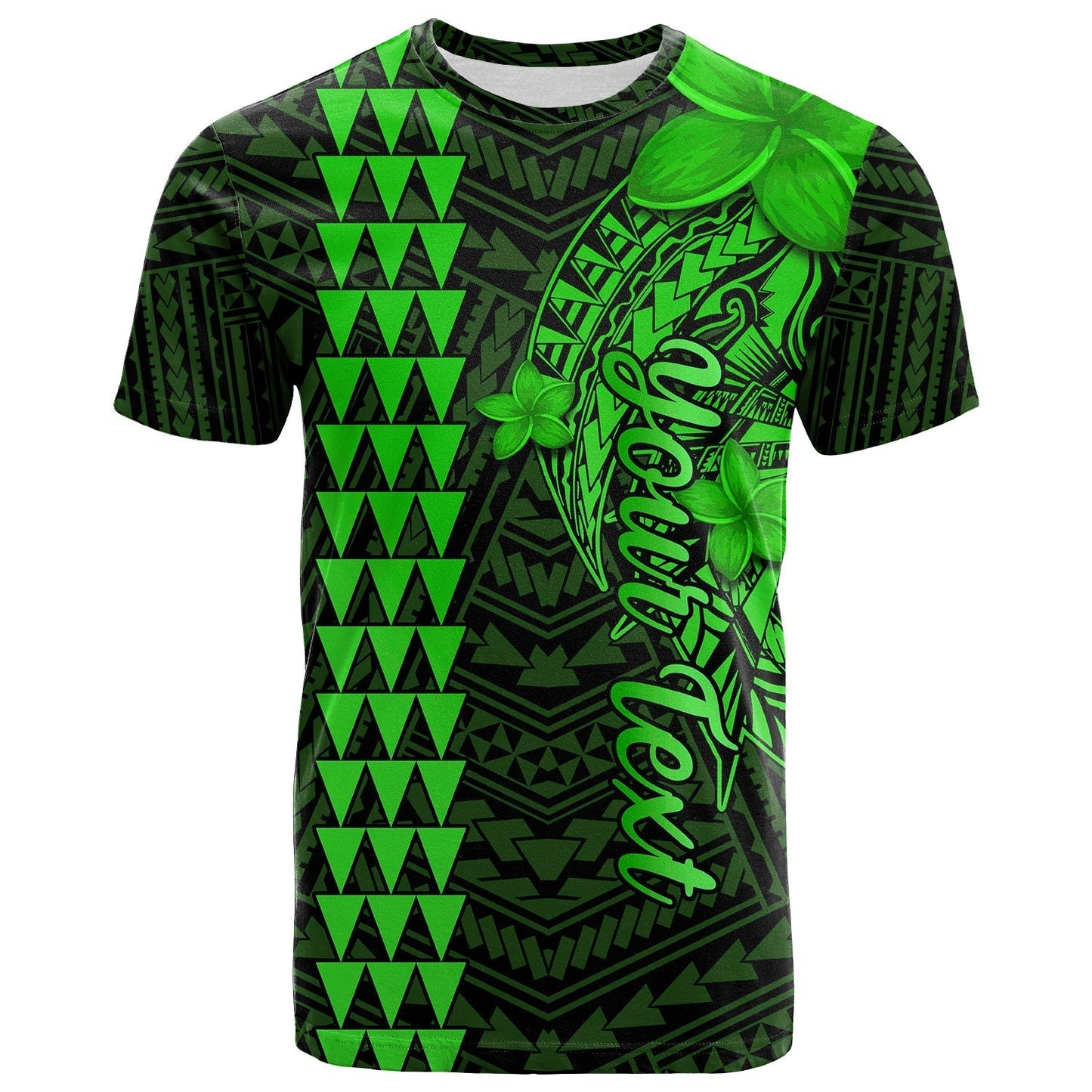 Custom Hawaii T-Shirt Kakau Kanaka Maoli Combine Polynesian Shark Ver.02 Graphic Tee