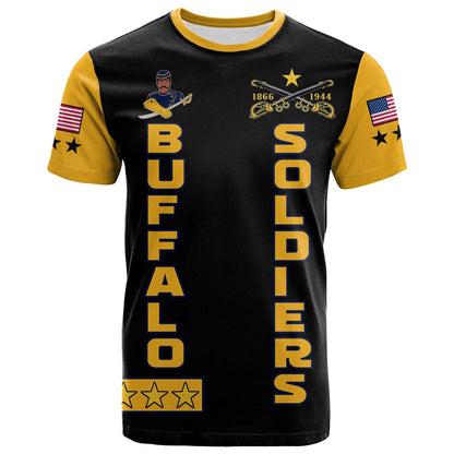 Buffalo Soldiers T-Shirt BSMC Club Adore Motorcycle Graphic Tee