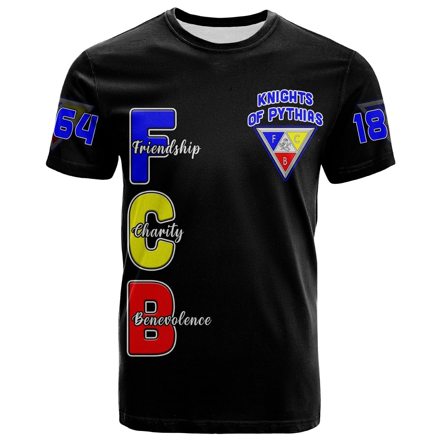 Custom Knights of Pythias T-Shirt Since 1864 Simple Style Graphic Tee