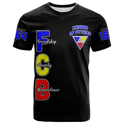 Custom Knights of Pythias T-Shirt Since 1864 Simple Style Graphic Tee