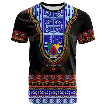 Cameroon T-Shirt Atoghu Pattern Black Style Graphic Tee