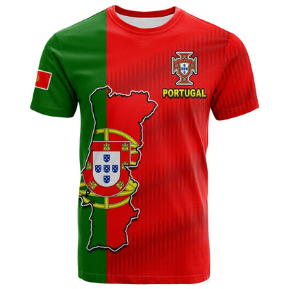 Portugal Football 2022 T-Shirt Style Flag Portuguese Champions Graphic Tee