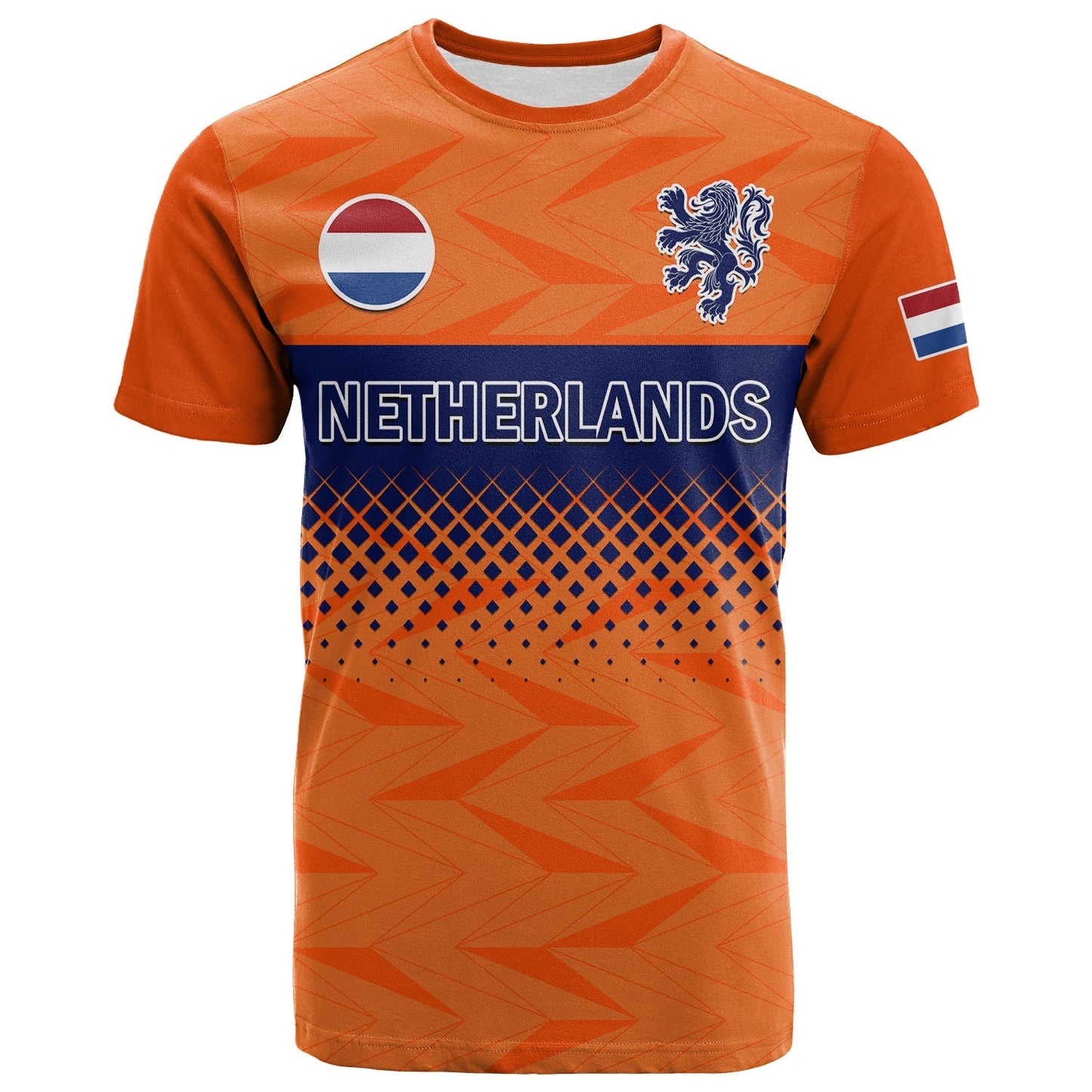 Netherlands Football T-Shirt Holland World Cup 2022 Graphic Tee
