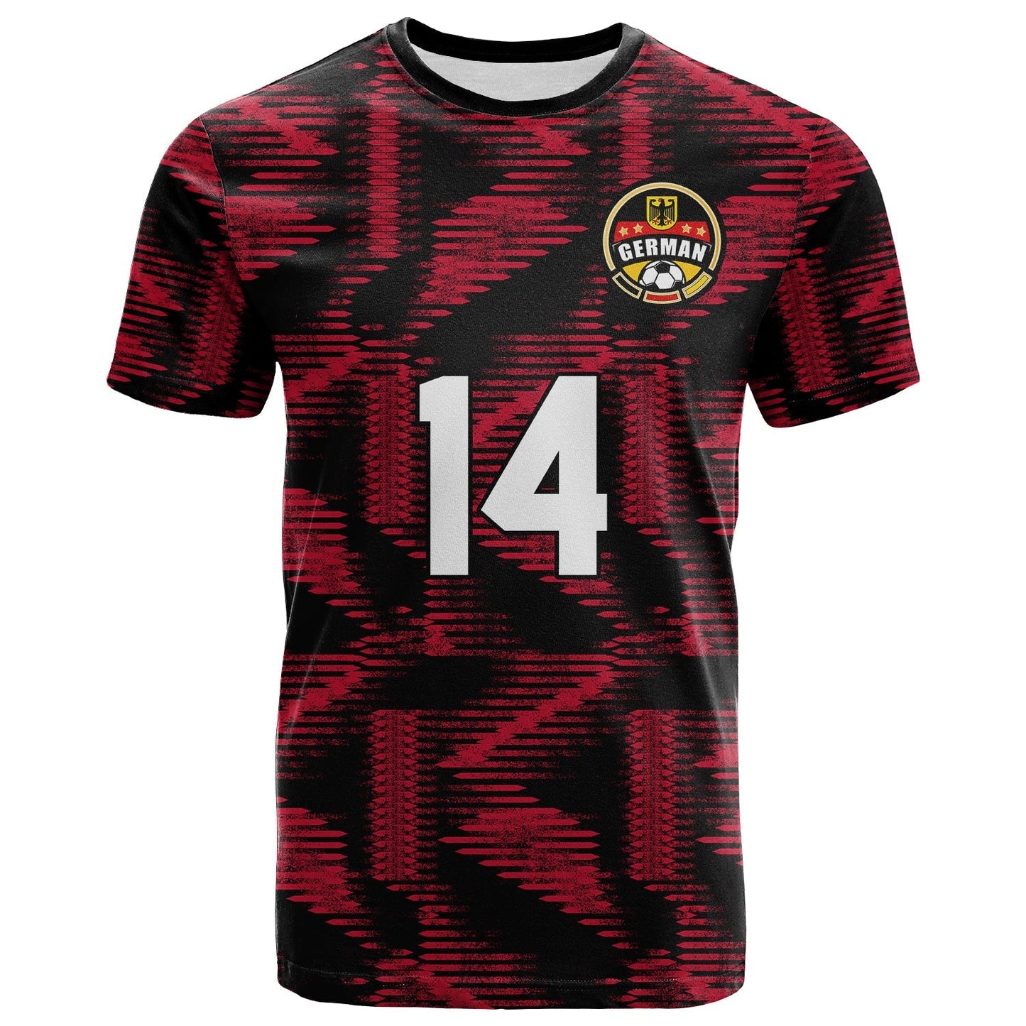 Custom Germany Football T-Shirt Nationalelf 2022 Original Style Graphic Tee