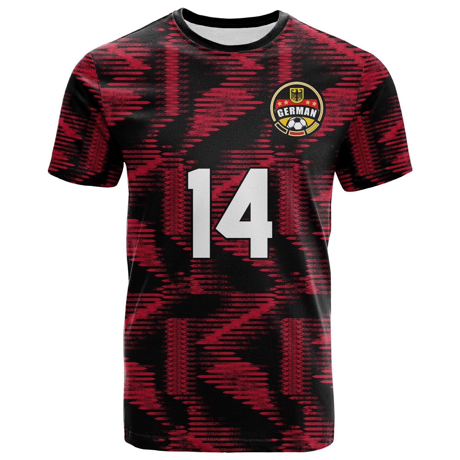 Custom Germany Football T-Shirt Nationalelf 2022 Original Style Graphic Tee