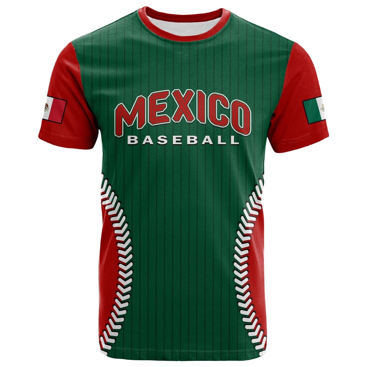 Custom Mexico T-Shirt Baseball Sporty Style Graphic Tee