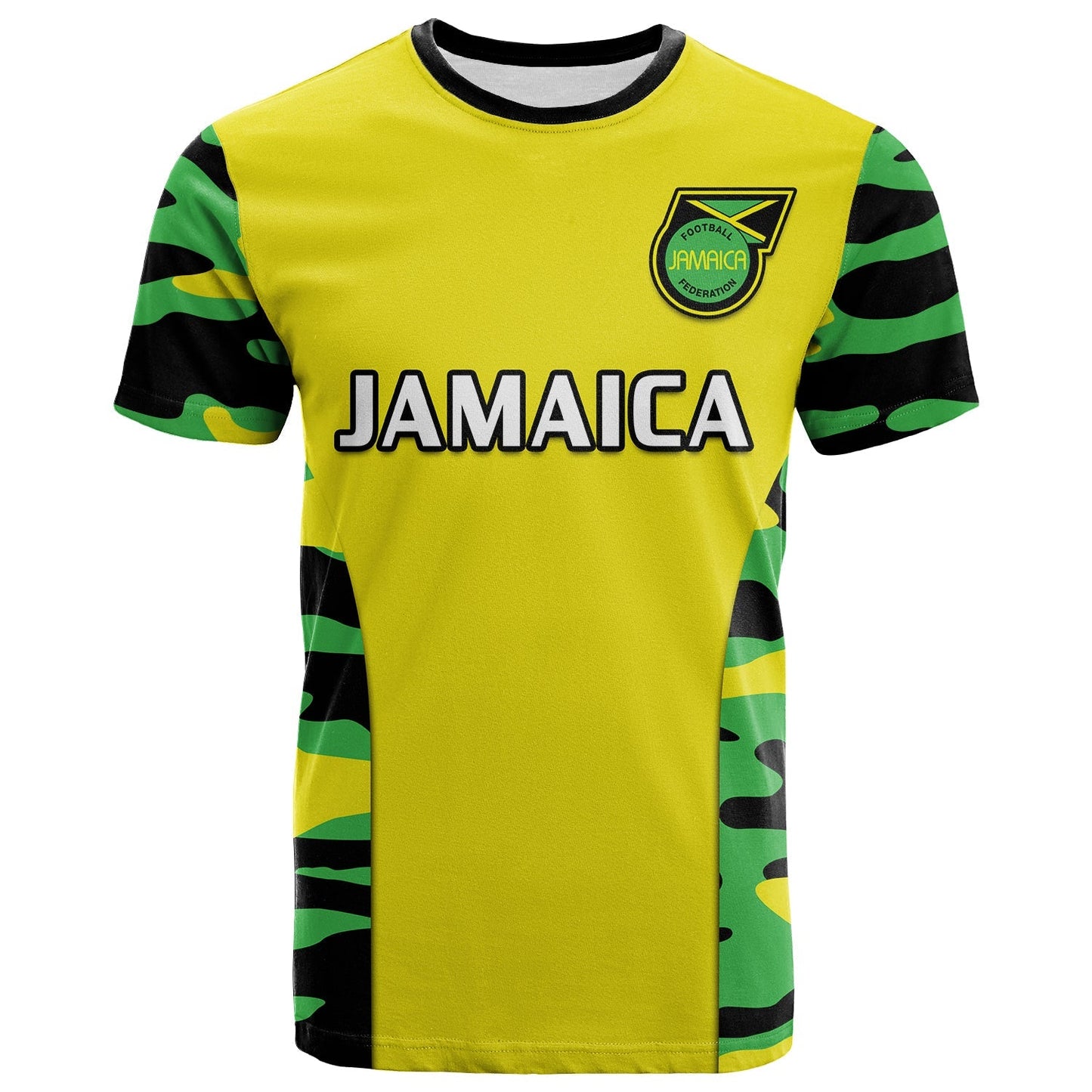 Jamaica Football T-Shirt Reggae Girlz Cup Of Nations Ver.02 Graphic Tee