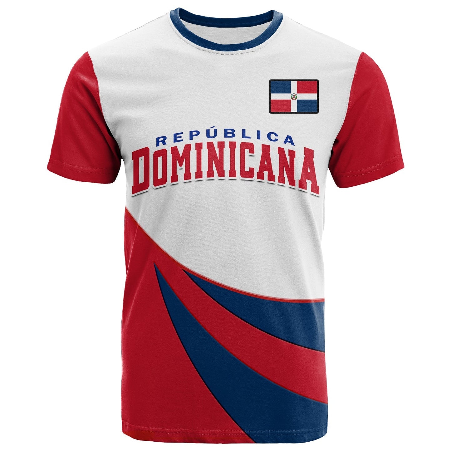 Custom Republica Dominicana T-Shirt Baseball Graphic Tee