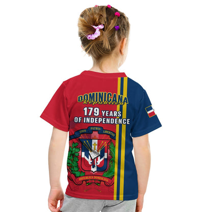 Dominican Republic T-Shirt Happy 179 Years Of Independence Graphic Tee