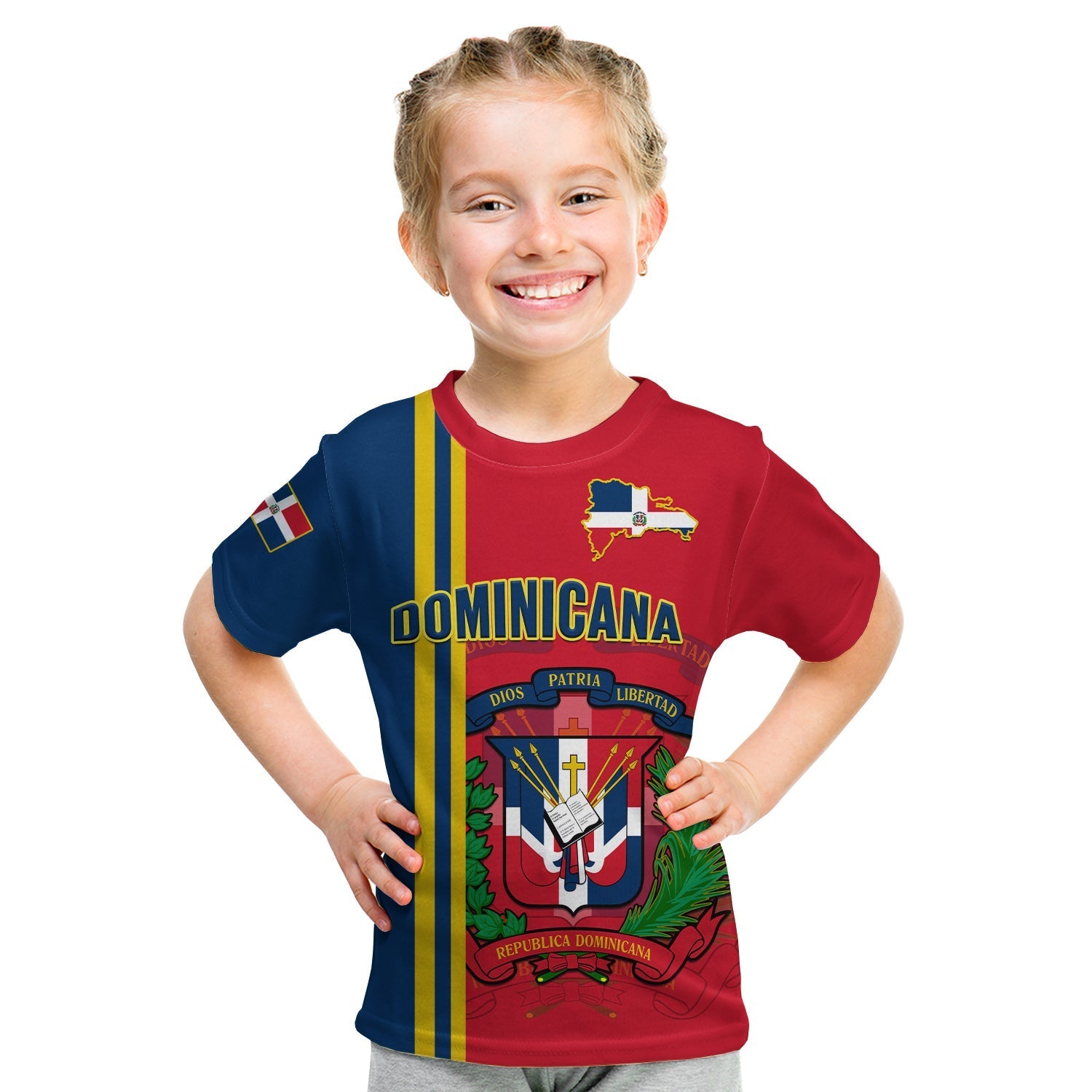 Dominican Republic T-Shirt Happy 179 Years Of Independence Graphic Tee