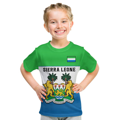 Sierra Leone T-Shirt Happy Independence Day Graphic Tee