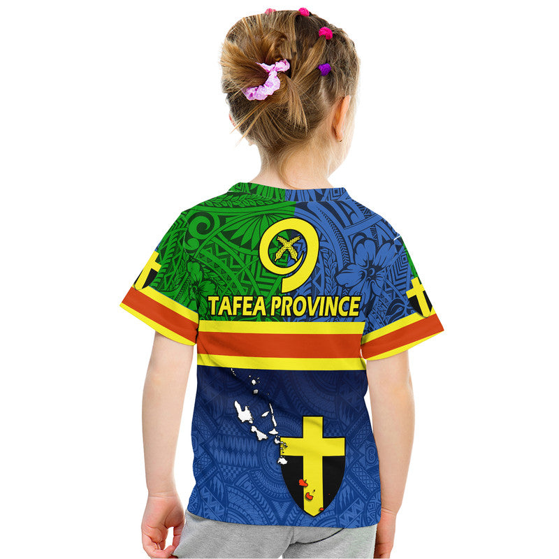 Vanuatu Tafea Province Day T-Shirt Tafea Flag Color Style Graphic Tee