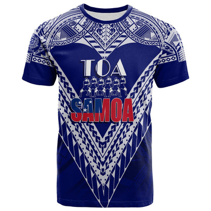 Custom Toa Samoa RLS Warriors Siva Tau T-Shirt Graphic Tee