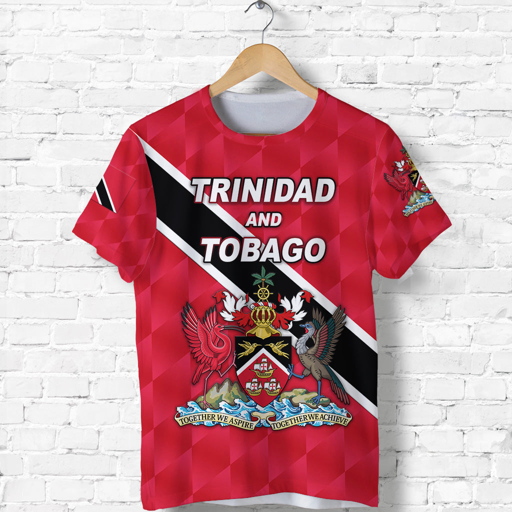 Happy Trinidad and Tobago T-Shirt independence Day Red Graphic Tee