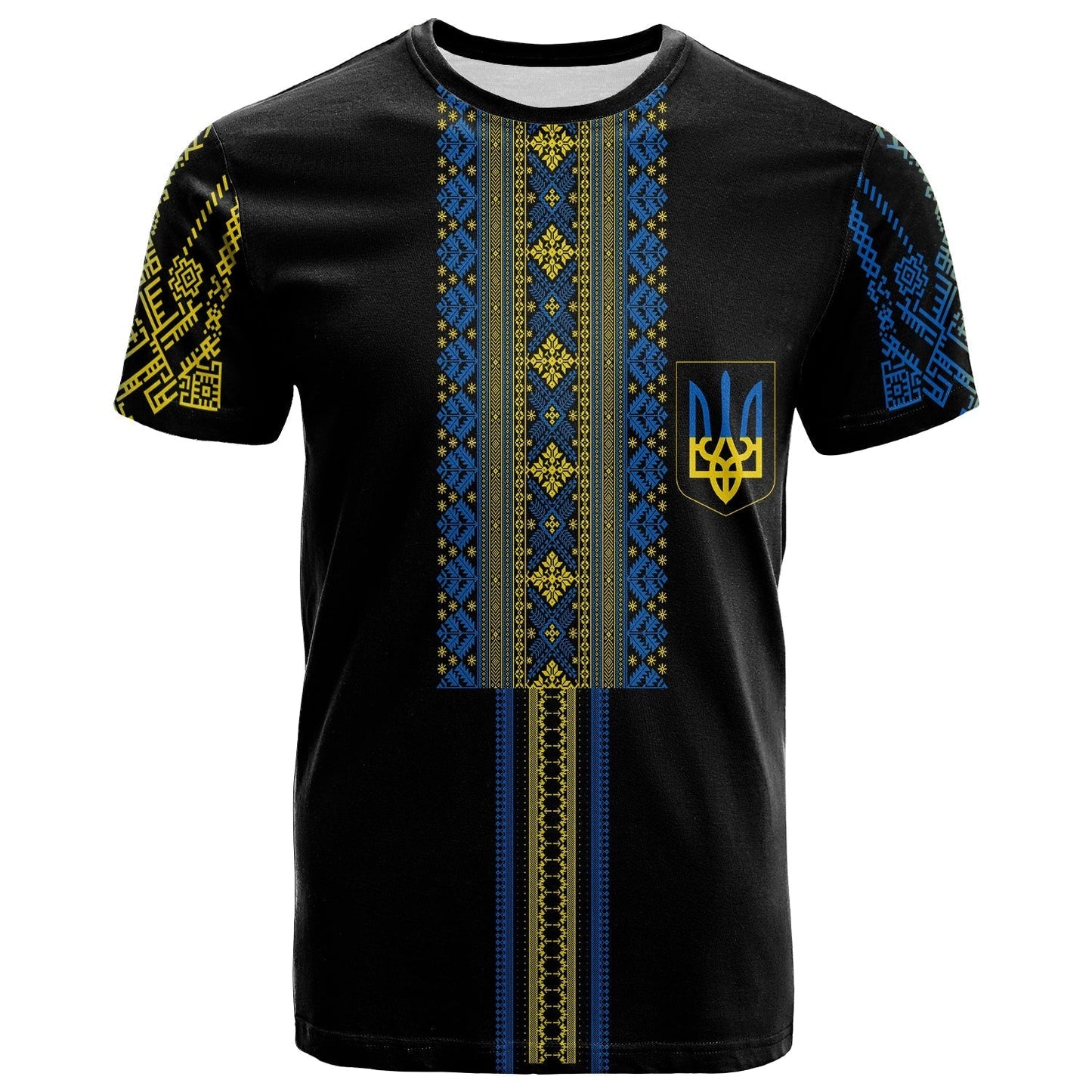 Ukraine Folk Patterns Folk Pattern T-Shirt Slava Ukraini Graphic Tee