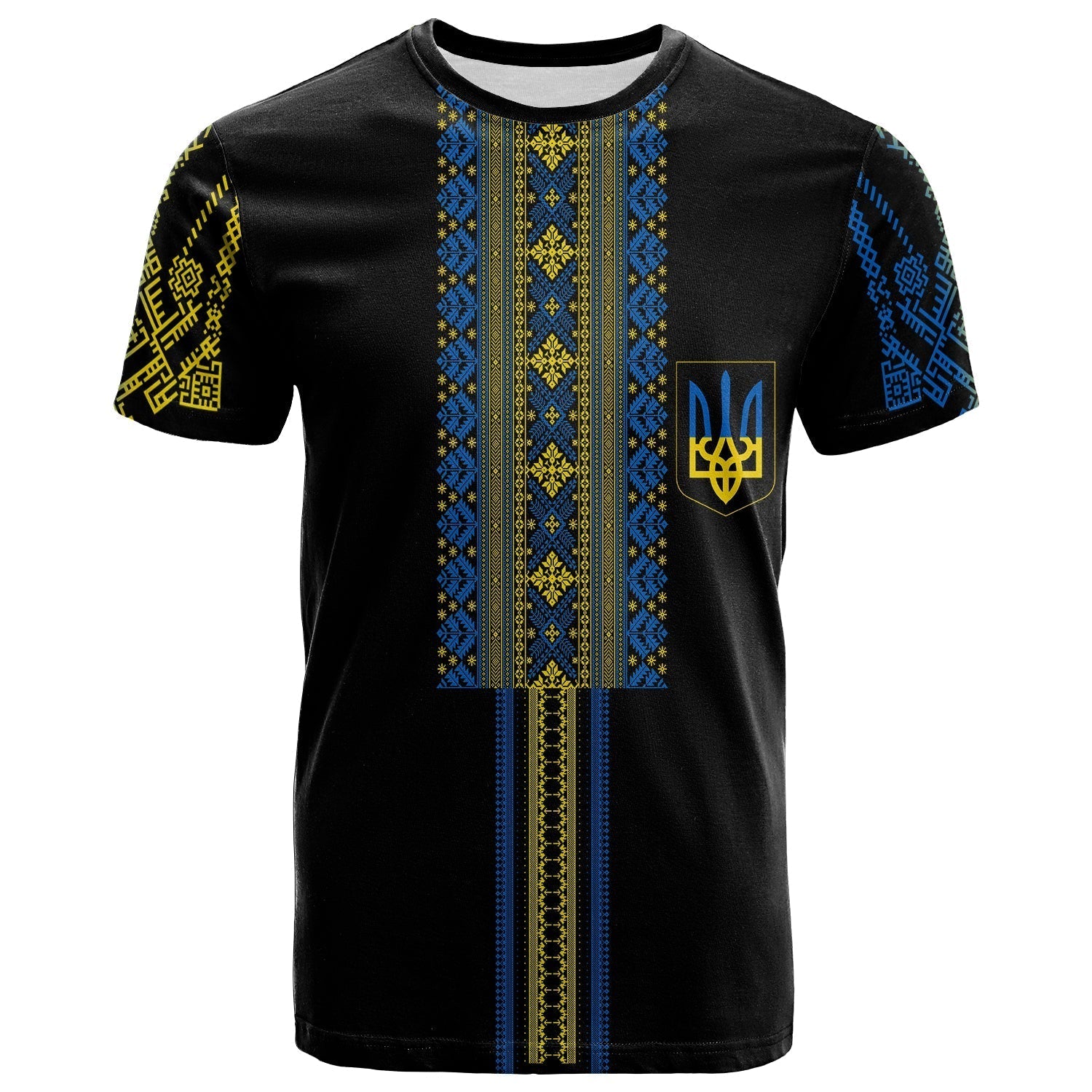 Ukraine Folk Patterns Folk Pattern T-Shirt Slava Ukraini Graphic Tee