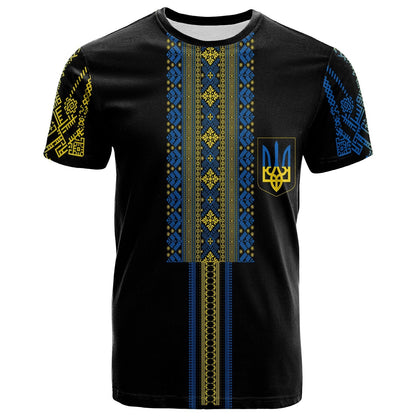 Ukraine Folk Patterns Folk Pattern T-Shirt Slava Ukraini Graphic Tee