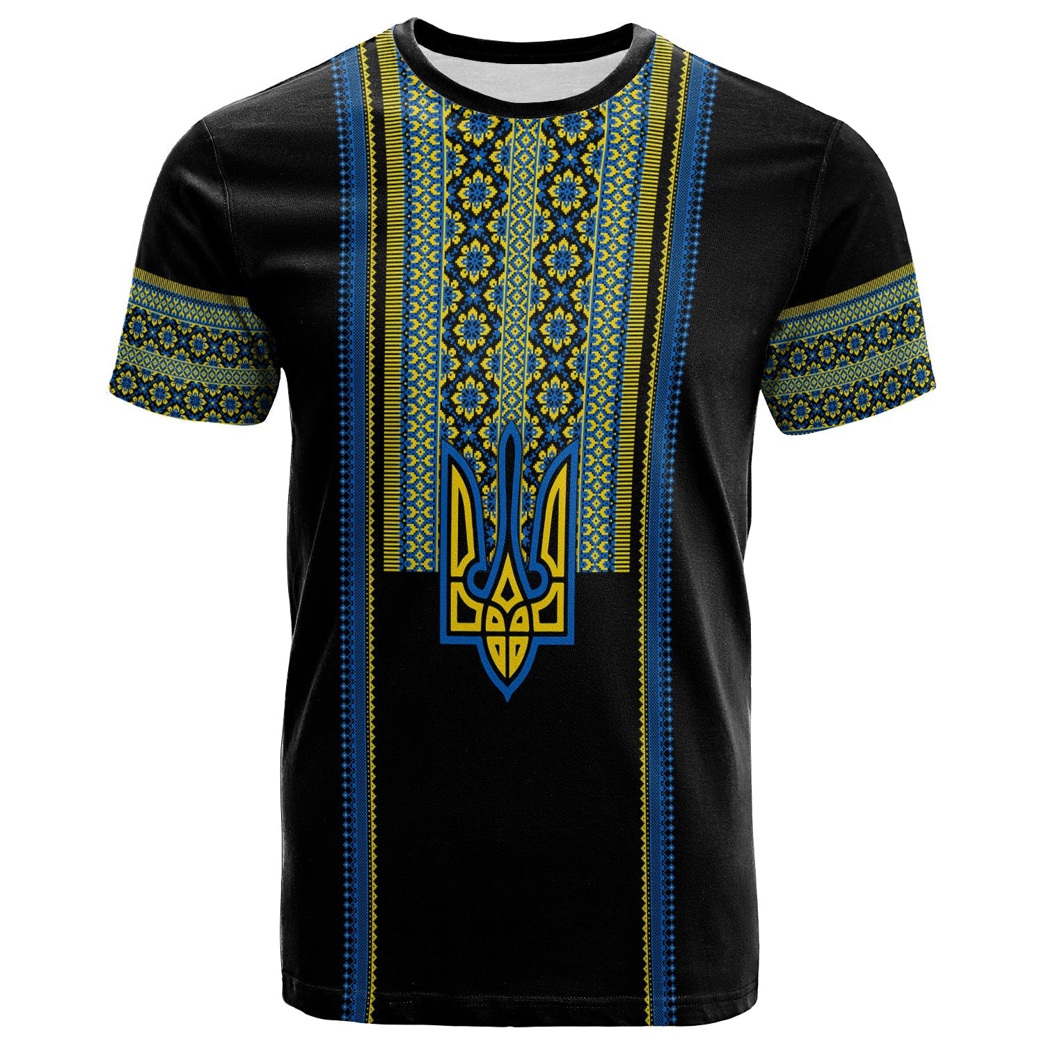 Ukraine Folk Patterns T-Shirt Unity Day Graphic Tee