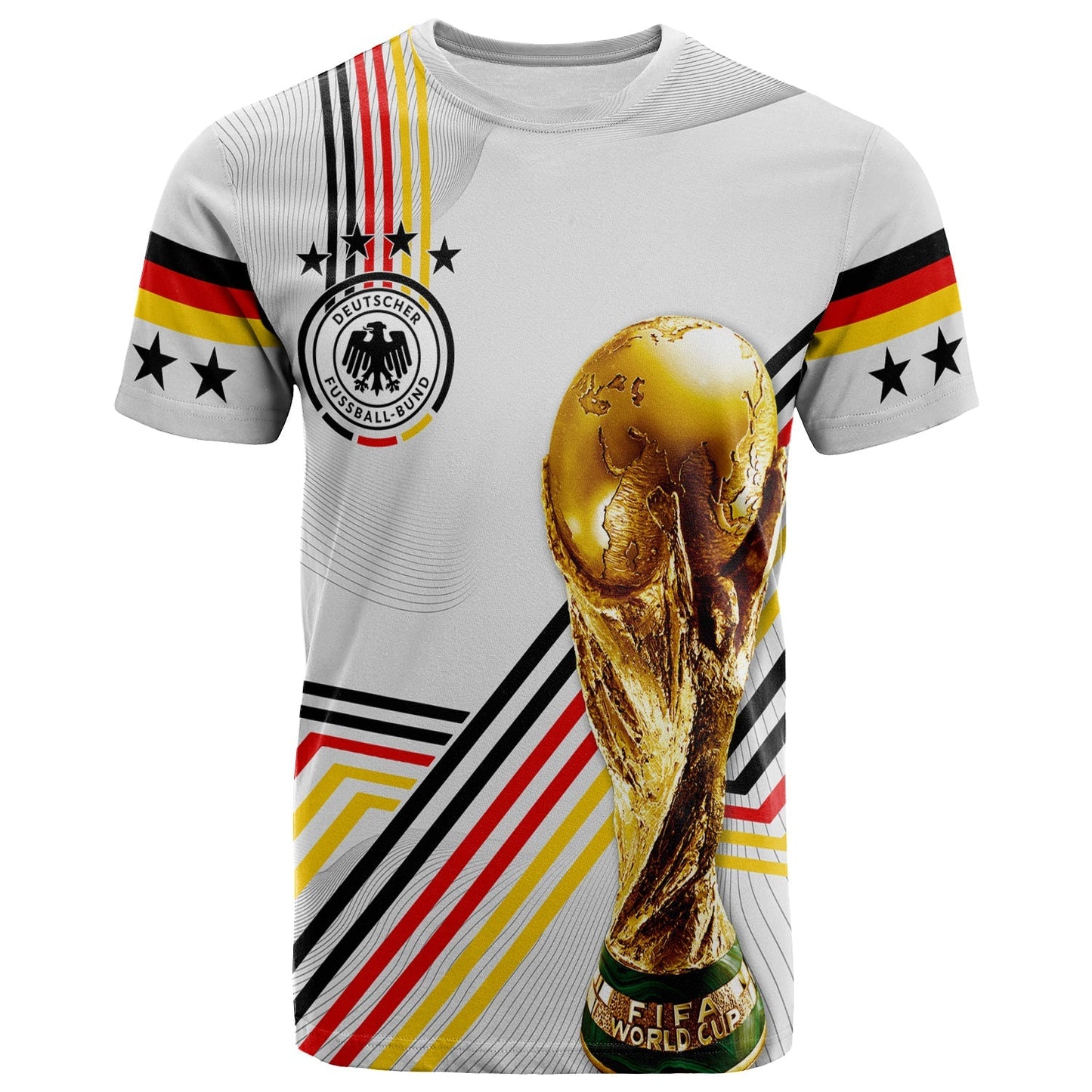 Personalised Germany T-Shirt World Cup 2022 Champions Graphic Tee
